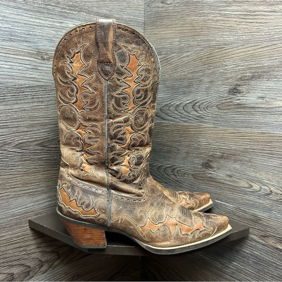 Ariat Shoes - Ariat dandy sassy western brown leather cowboy boots